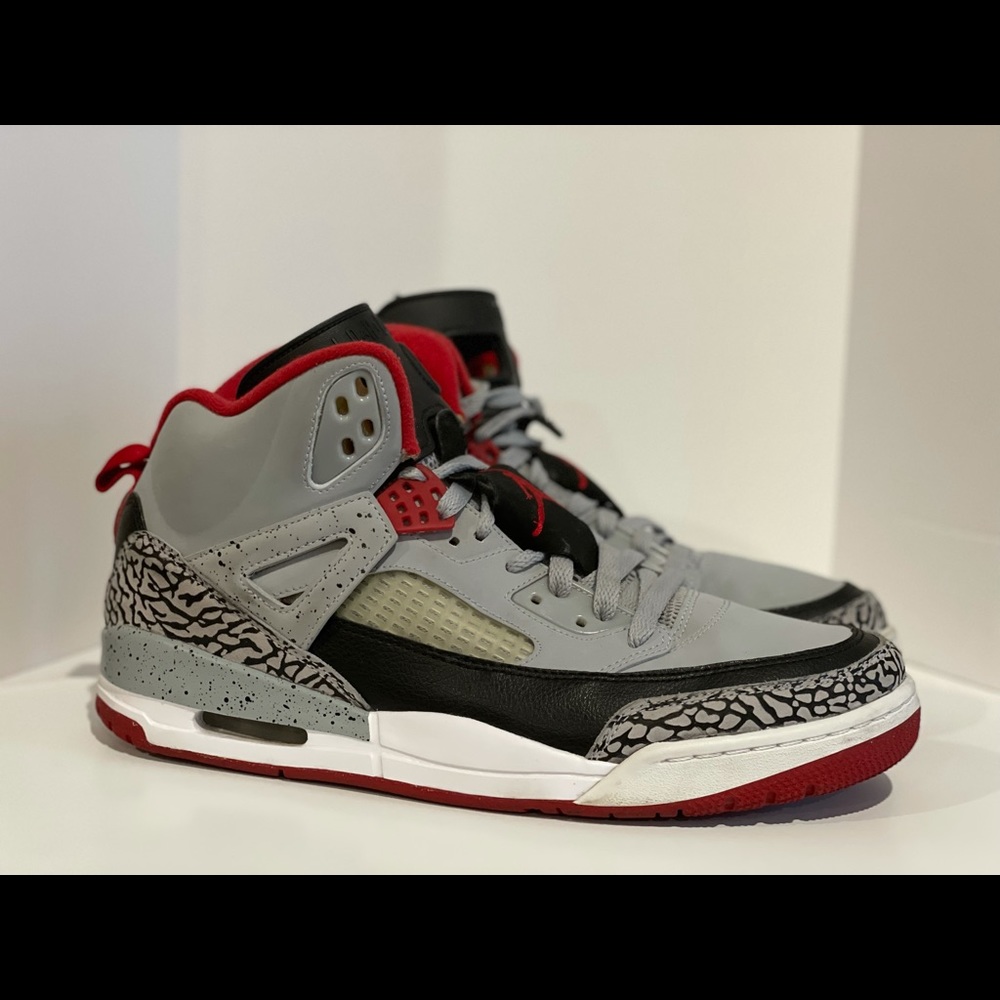Nike Air Jordan Spizike Wolf Grey Basketball Shoes 2014 SZ 11.5 315371-003